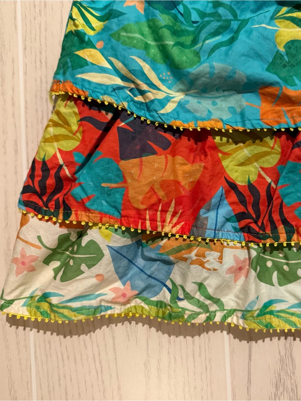Disney Parks Moana Girls 3T Tropical Tiered Sundress - Picture 11 of 11